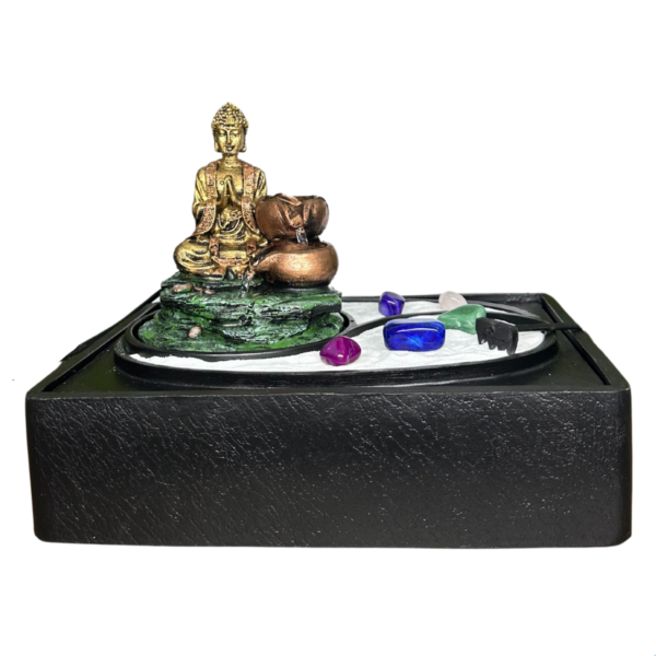 Fonte de Água Buda com Jardim Zen