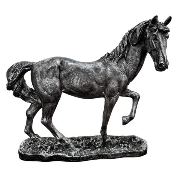 Estatueta Cavalo Prata