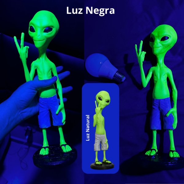 Estatueta Et Alienígena Bermuda Paz
