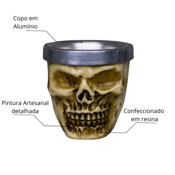 Copo de Shot Crânio