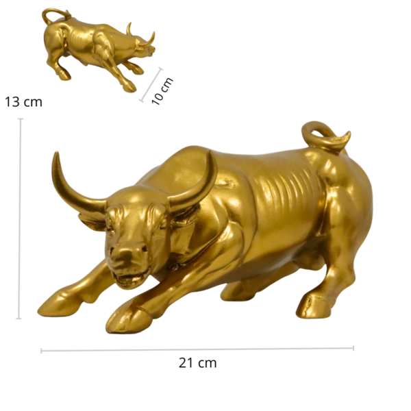 Estatueta Touro de Wall Street