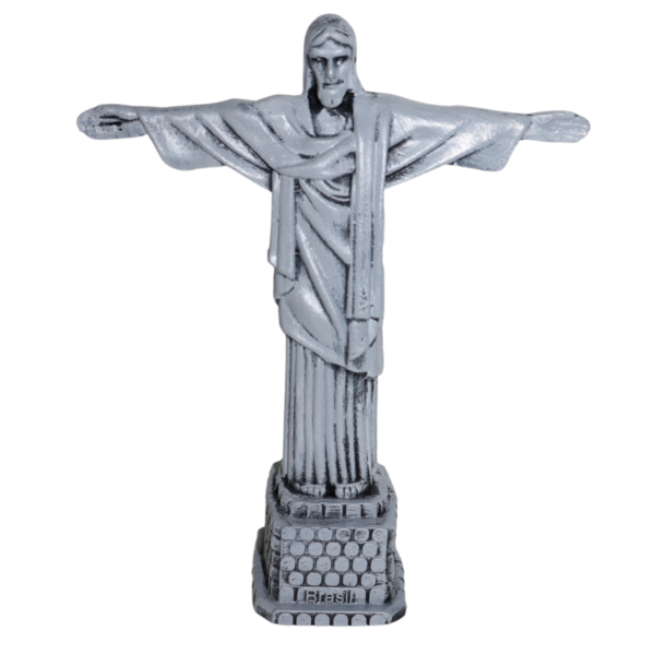 Estatueta Estátua Cristo Redentor - Cinza