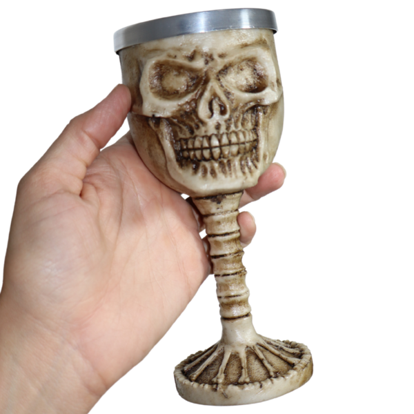 Taça Cálice Crânio Caveira