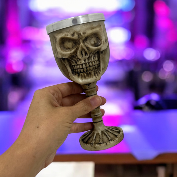 Taça Cálice Crânio Caveira