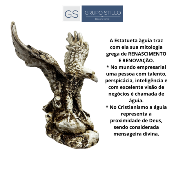 Estatueta Águia Média