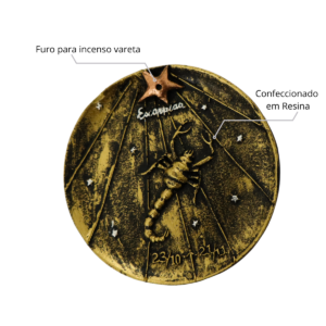 Incensário Vareta Signos Escorpião