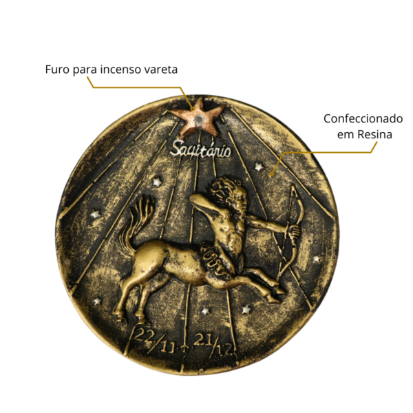 Incensário Vareta Signos Sagitário
