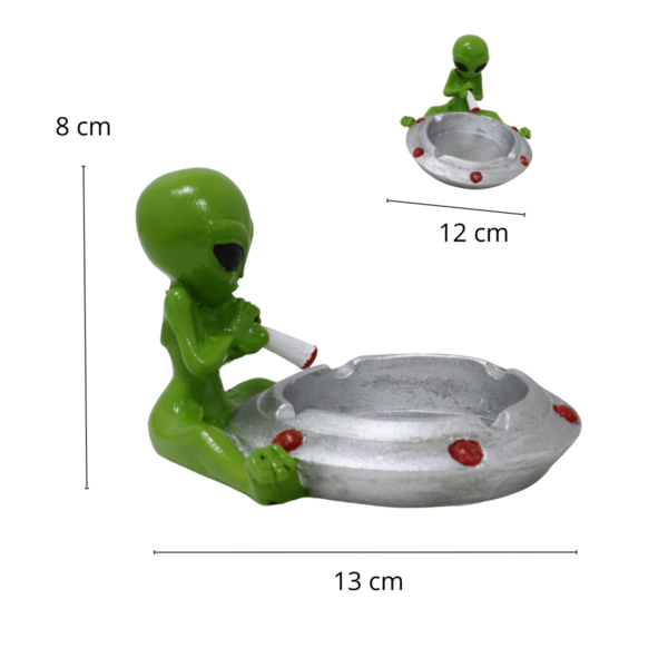 ET Alienígena cinzeiro disco voador