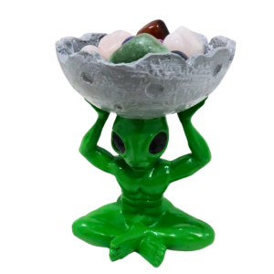 Cinzeiro ET Planeta Cabeça – Verde