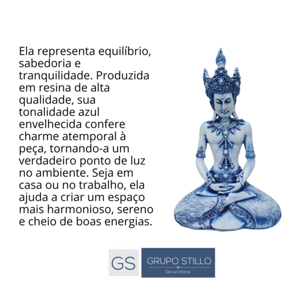 Estatueta Buda Tibetano Tailandês