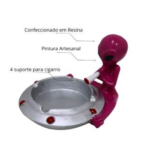 Cinzeiro ET Alienigena Discovoador – Rosa