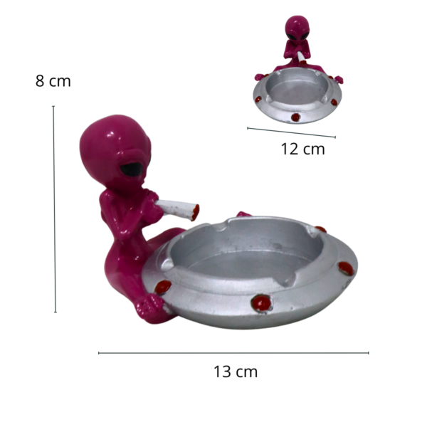 Cinzeiro ET Alienigena Discovoador - Rosa