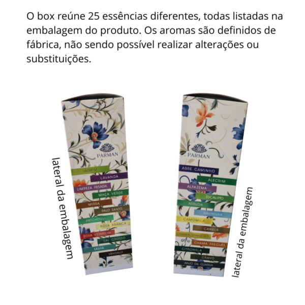 Kit 25 Caixas Incenso Indiano Vareta Sortido