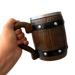 Caneca de Chopp Cerveja Barril 500 ML