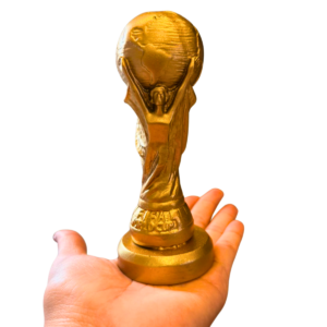 Estatueta Troféu Copa do Mundo Dourado