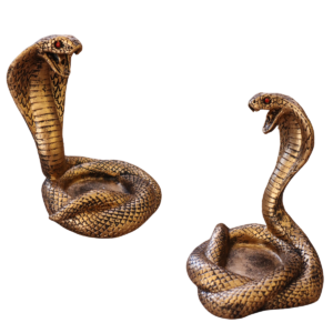 Estatueta Cobra Porta Cristais