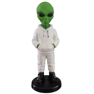 Estatueta ET Moletom pq Branco