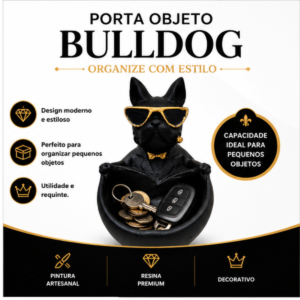 Bulldog Porta Objetos