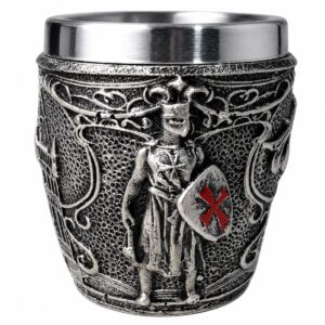 Copo Shot Guerreiro Cruz – Prata