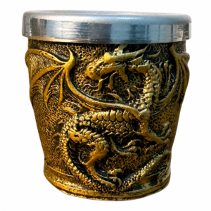 Copo Shot Dragão Medieval 50 ml – Ouro